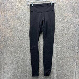 Lululemon Align Leggings Women 2 Black High Rise Yoga Pants Athletic Fit